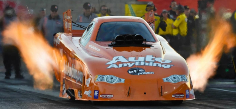 Chuck Beal back with new nitro funny car, new driver, primary sponsorship from AutoAnything