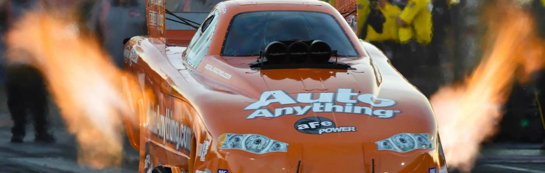 Chuck Beal back with new nitro funny car, new driver, primary sponsorship from AutoAnything
